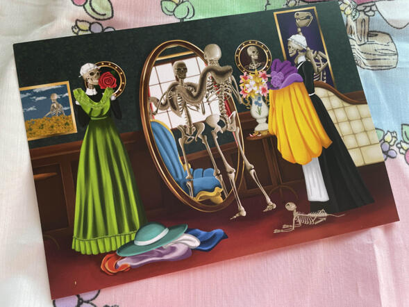 Dress Up Macabre 11x17": $17