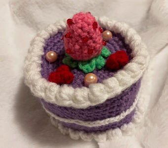 Ube Cake Hat: $15