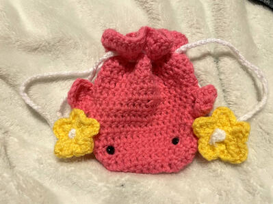 Whale Drawstring Bag: $10